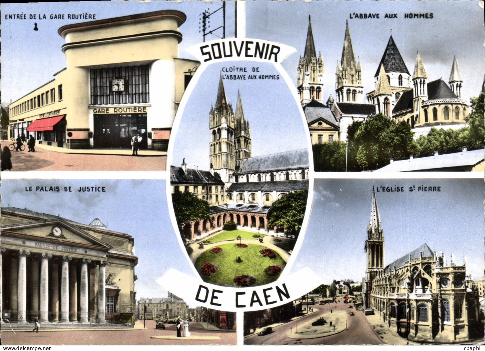 CPSM Caen Souvenir