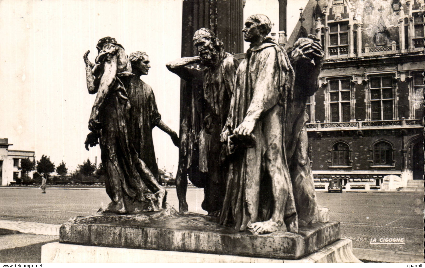 CPSM Calais les Bourgeois de Calais