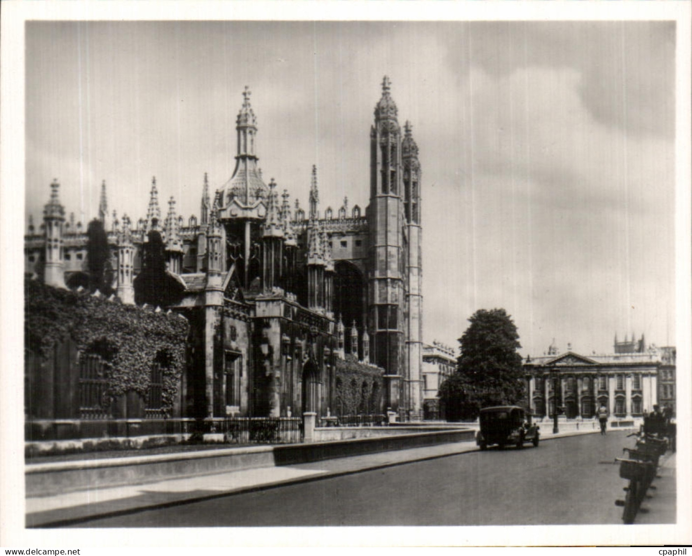 CPSM Cambridge Chapel and senate house kings college cambridge