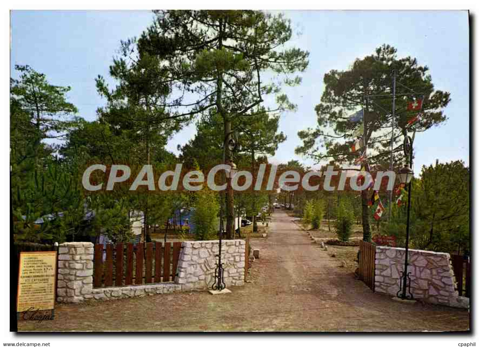 CPSM Camping Bonne Anse Plage La Palmyre Les Mathes