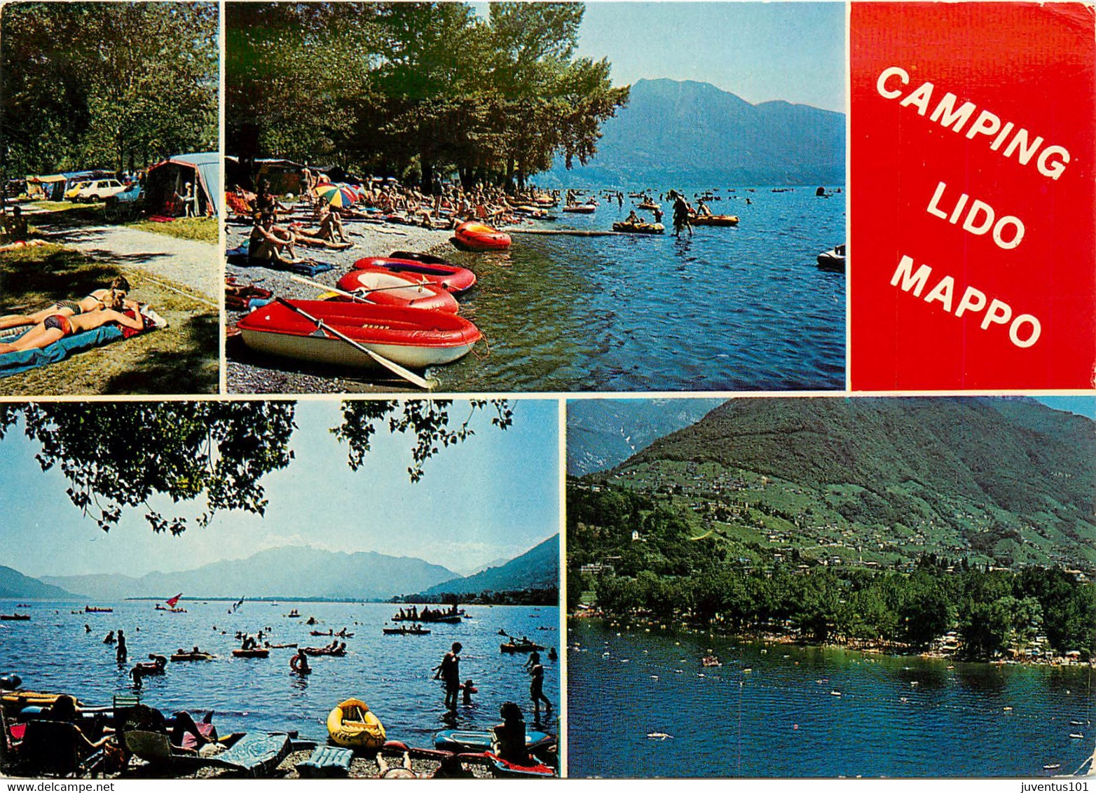 CPSM Camping Lido Mappo-Tenero-Multivues   L137