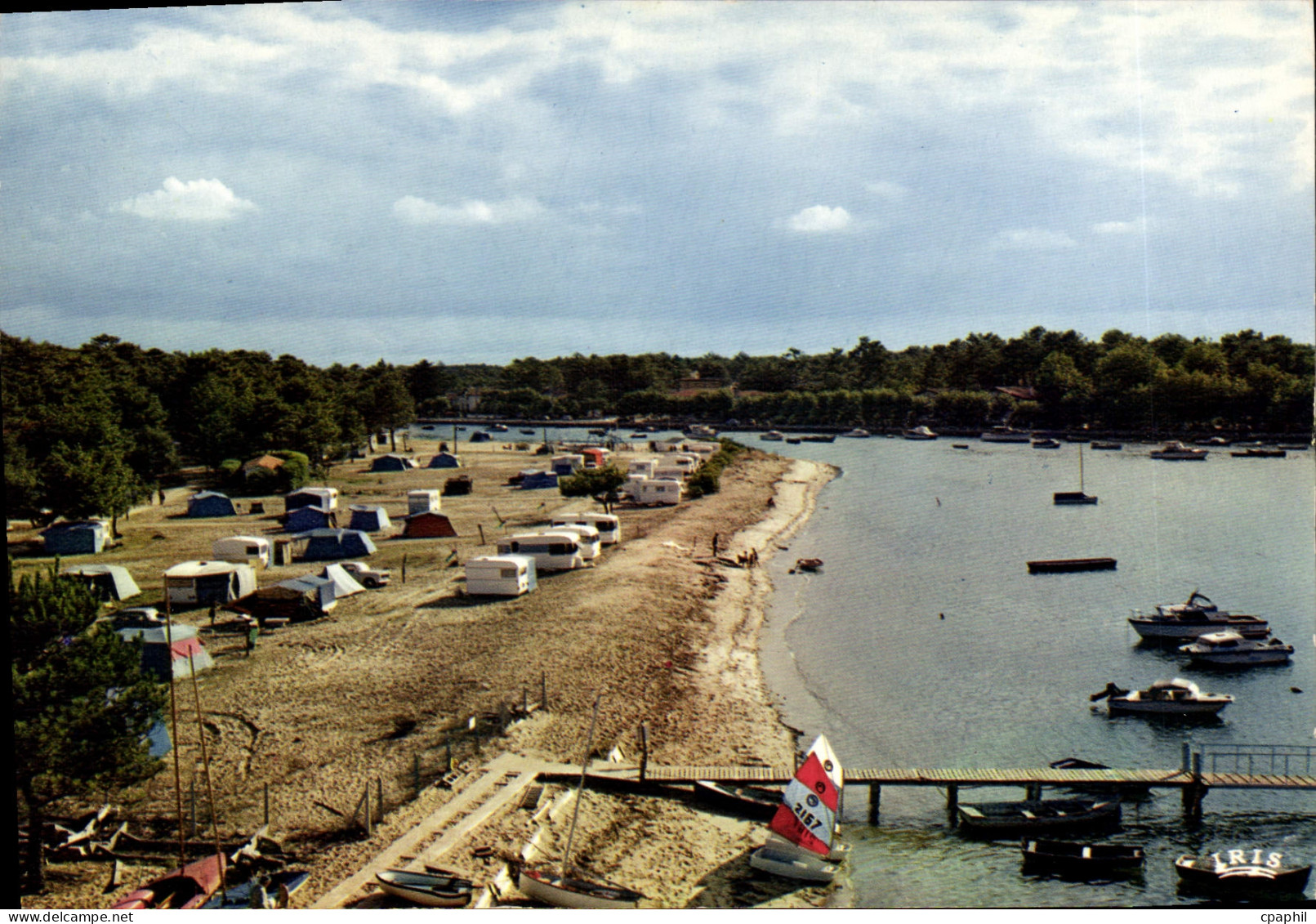CPSM CAPBRETON Camping De La Pecherie