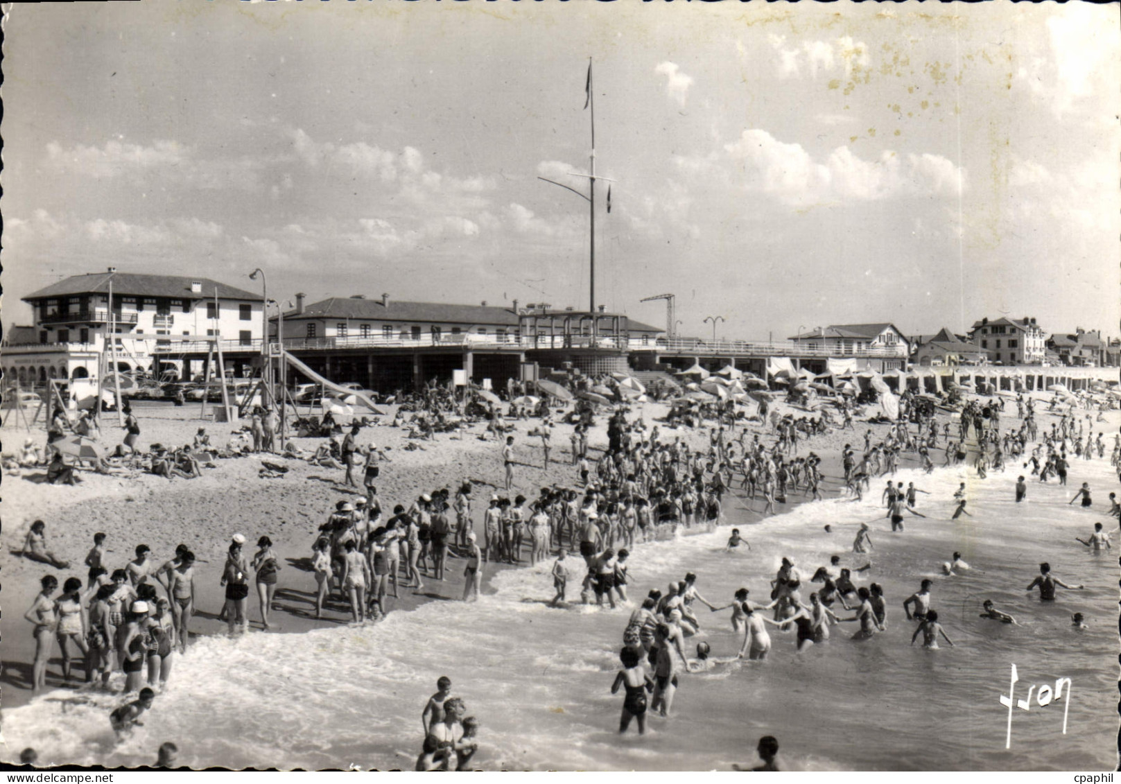 CPSM CAPBRETON La Plage