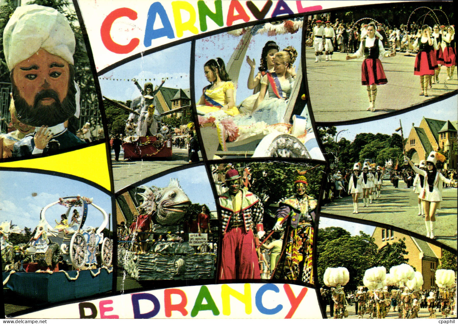 CPSM Carnaval de Drancy