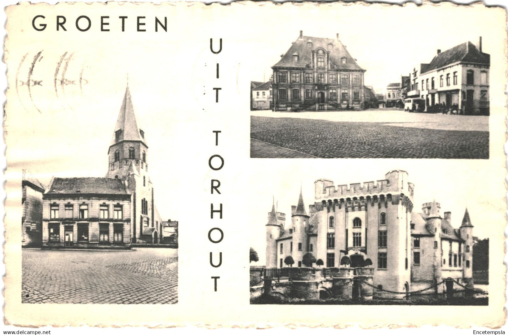 CPSM Carte postale Belgique  Torhout Groeten uit  Torhout Multi vues 1964  VM85416