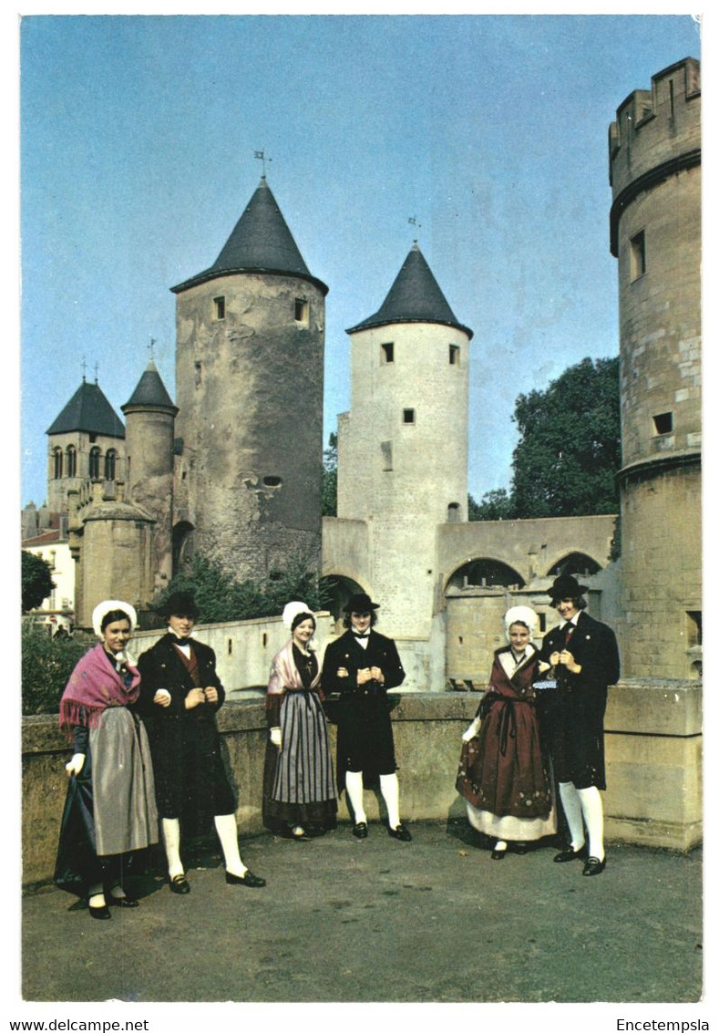 CPSM- Carte postale -France- La Lorraine Groupe folklorique de Metz 1977 VM38996