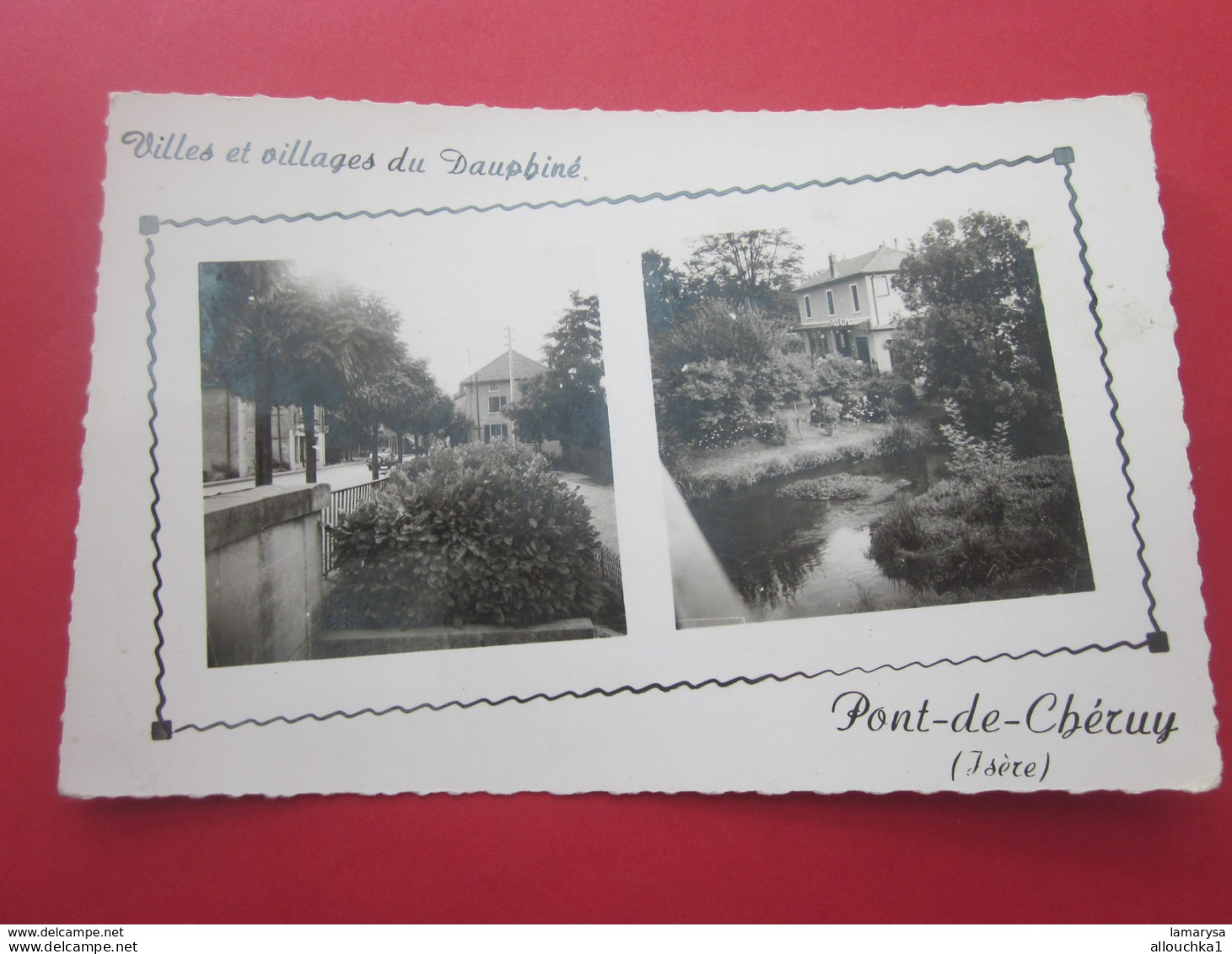 CPSM Carte Postale Pont-de-Chéruy le bourbre--- France 38 Isère  Pont-de-Chéruy le bourbre