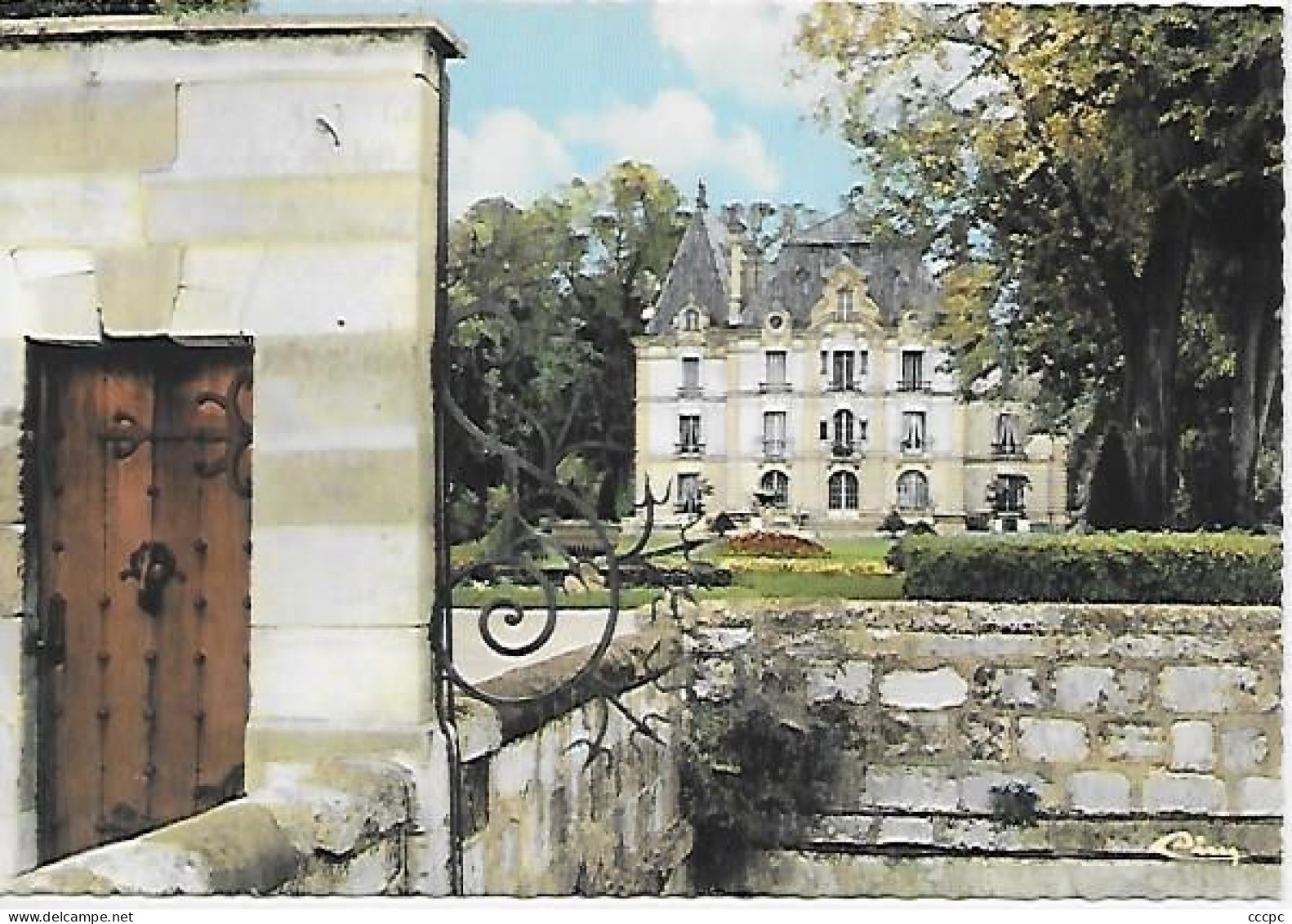 CPSM Château de Chilly-Mazarin