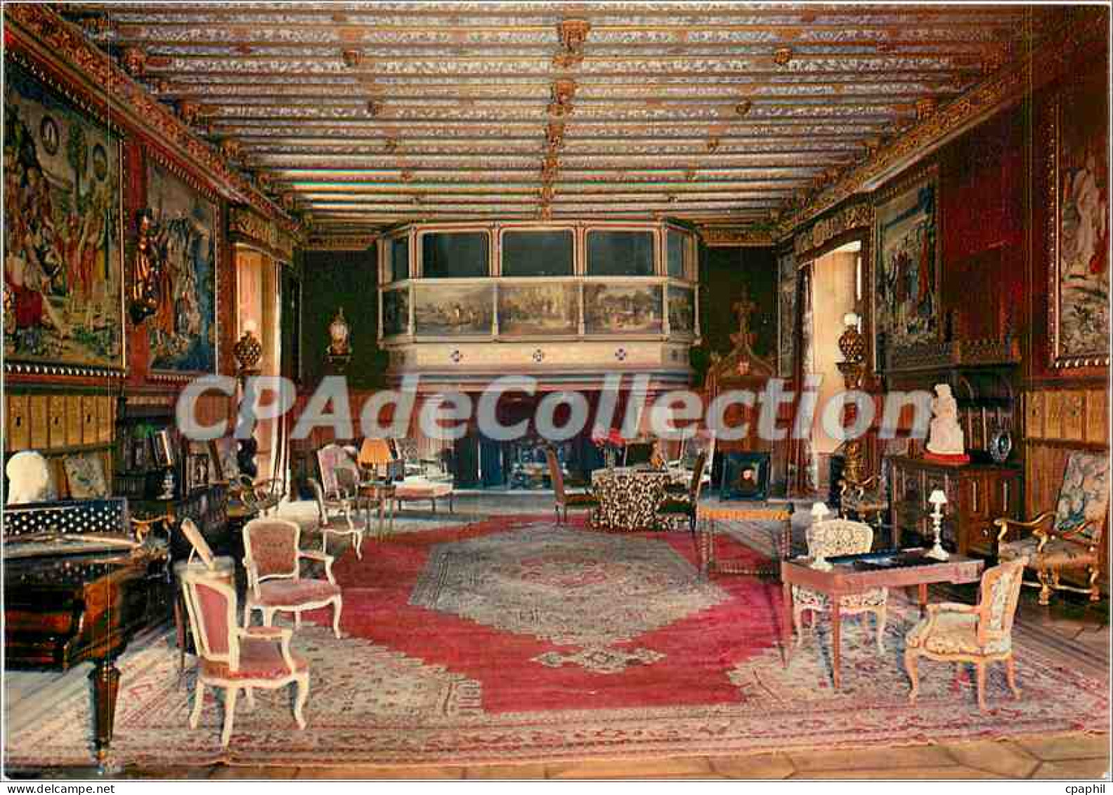 CPSM Chateau de Meillant (Cher) Le grand Salon