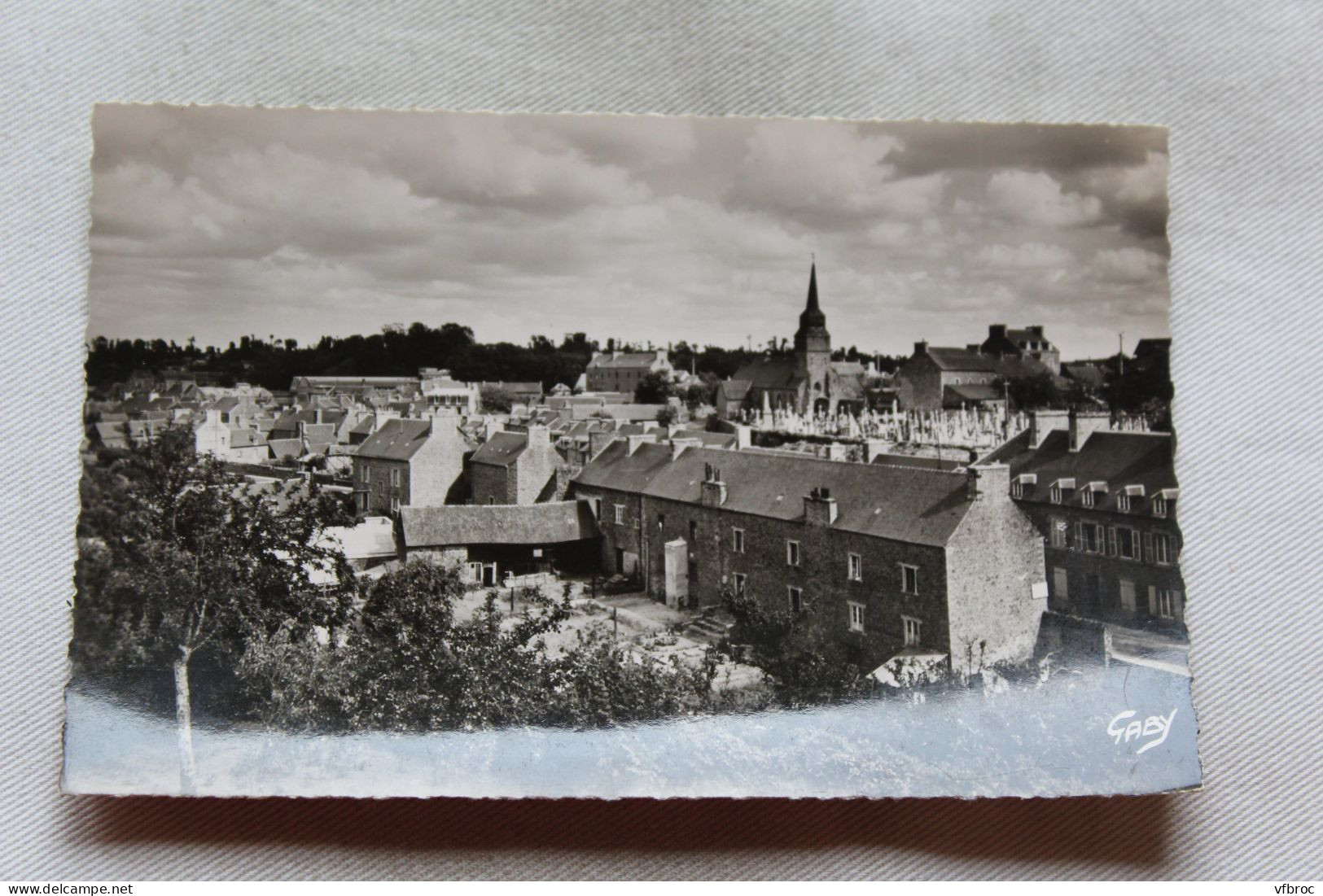 Cpsm, Châtelaudren, vue générale, Cotes d'Armor 22