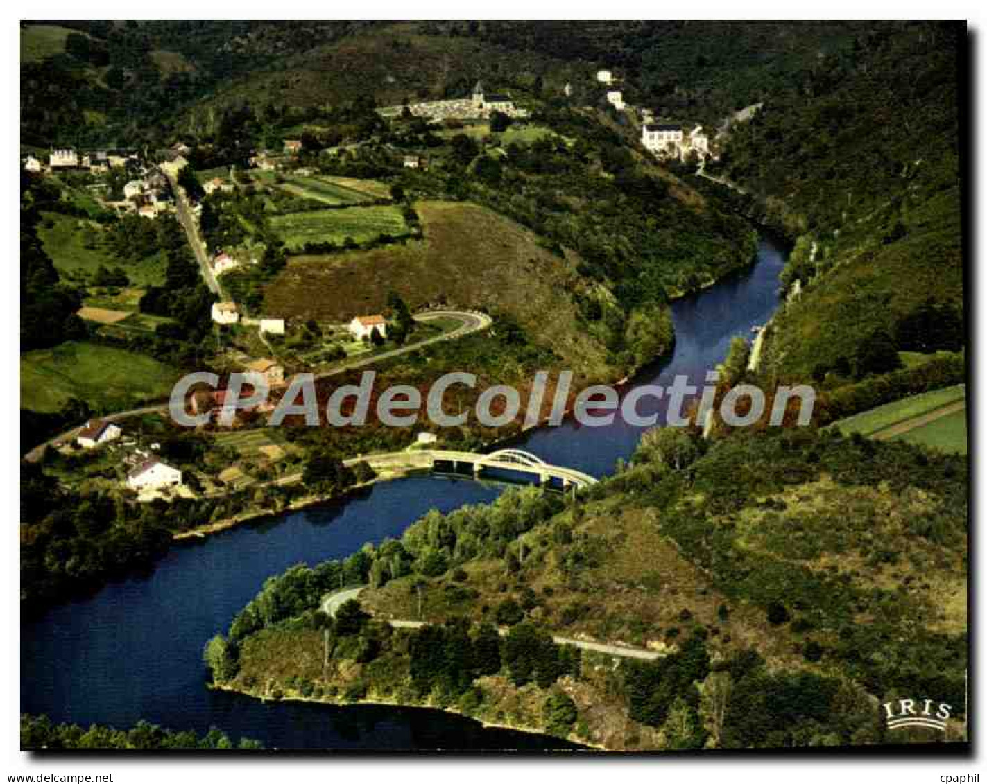 CPSM CHATELUS-MALVALEIX barrage de la Roche Talamie