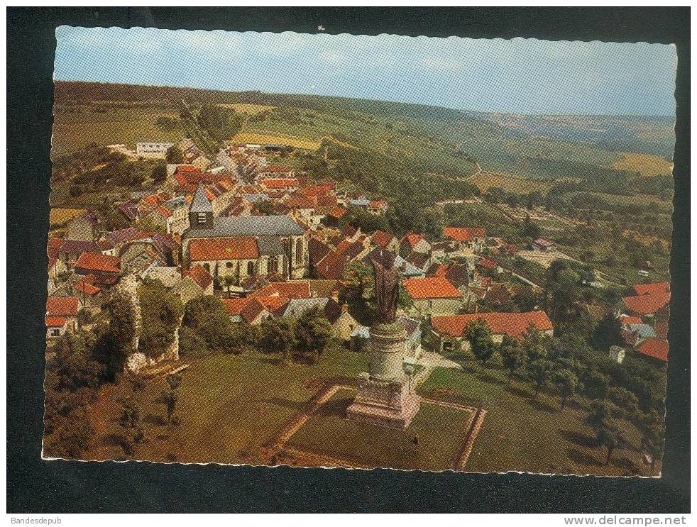 CPSM - Chatillon sur Marne (51) - Vue générale aérienne ( statue Pape Urbain SOFER )