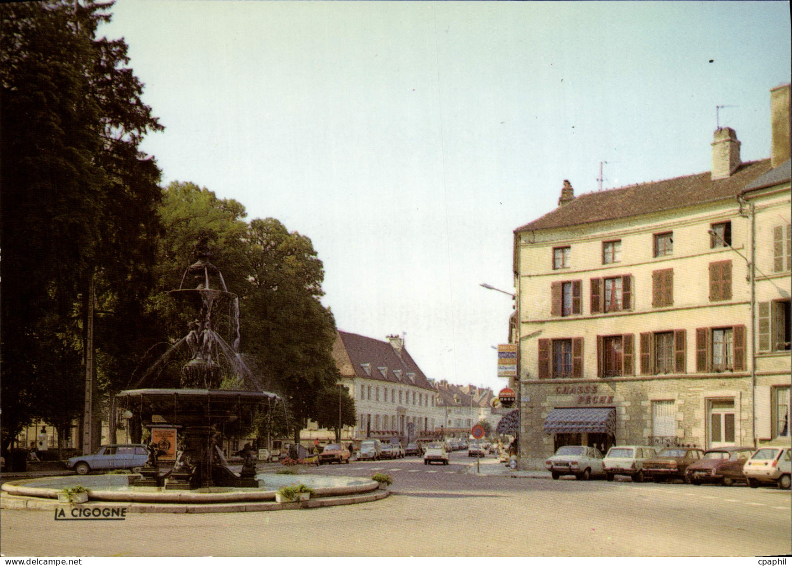 CPSM CHATILLON-sur-SEINE place Marmont