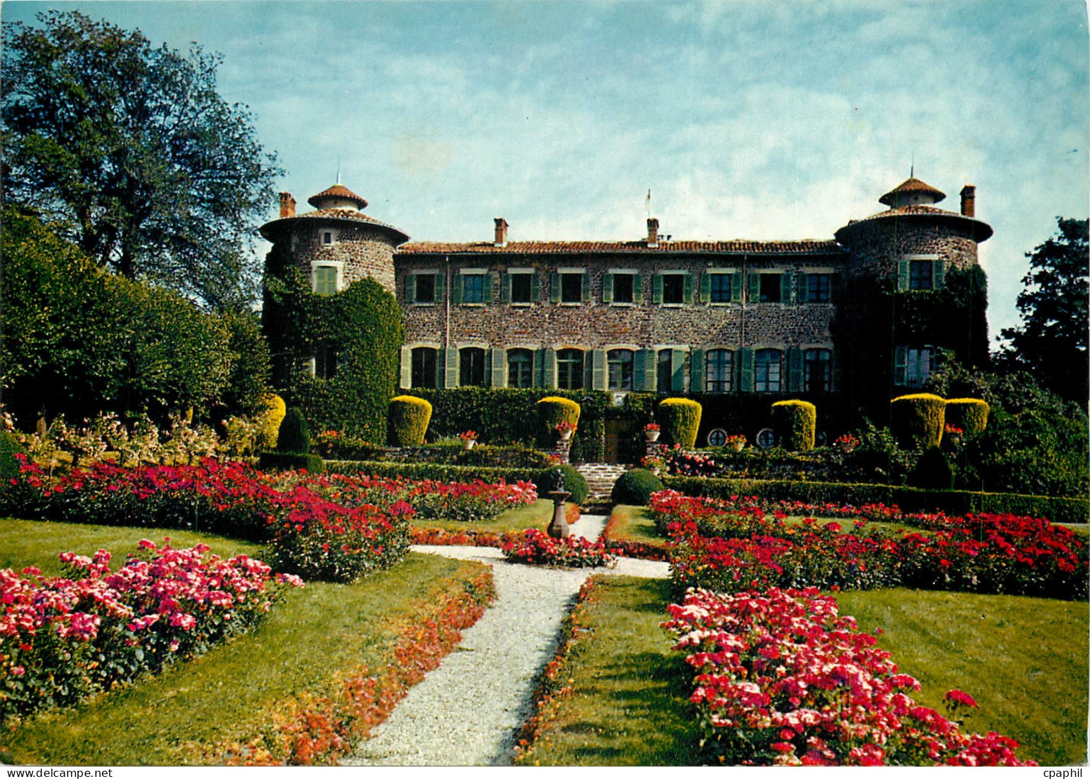 CPSM Chavaniac Lafayette (Haute Loire) Le chateau Lafayette