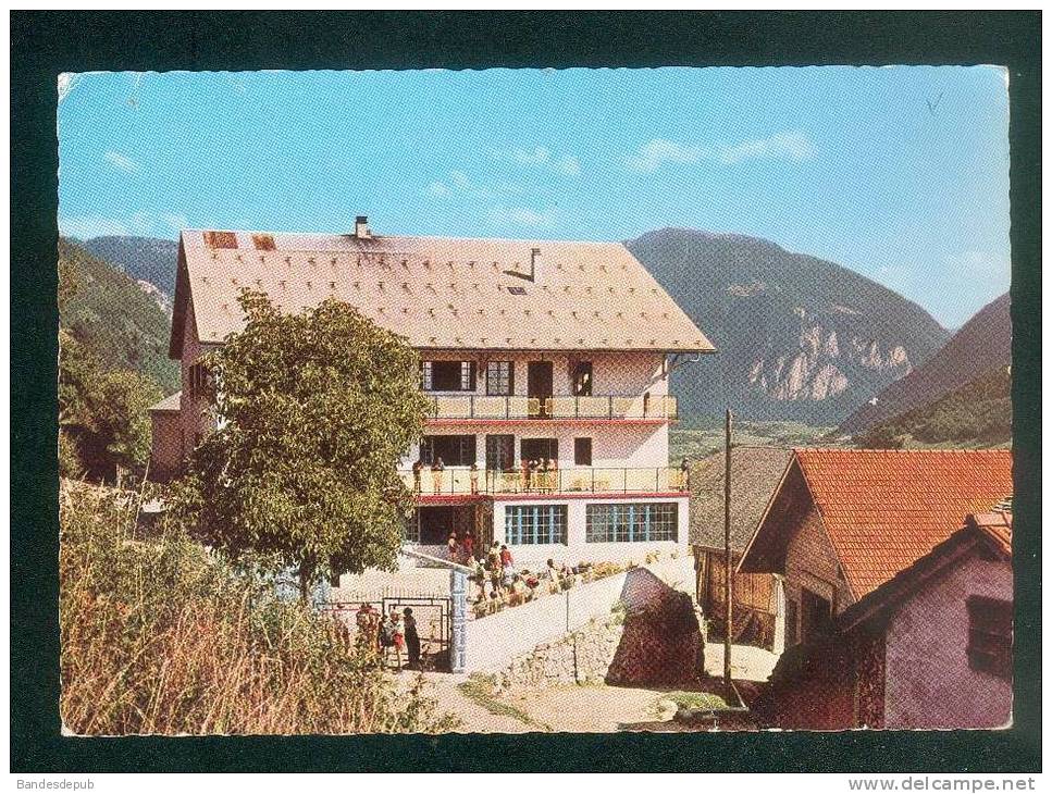 CPSM - Chevenoz ( Haute Savoie 74) - Colonie de vacances Edelweiss ( animée enfant CIM )