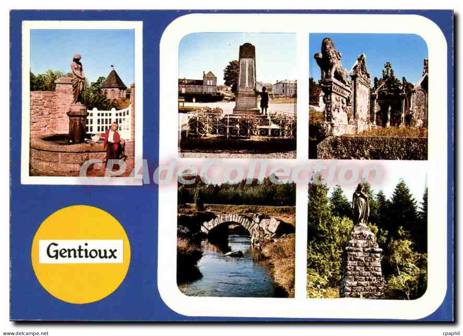 CPSM colonie de vacances de SELOMMES-SAINT-AMAND GENTIOUX