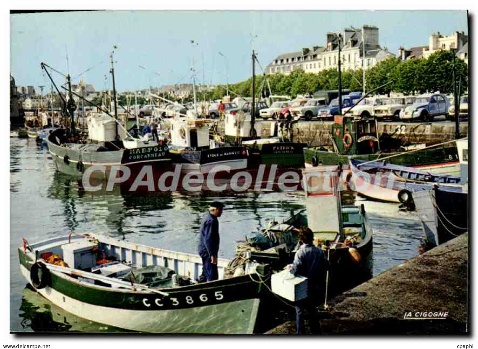 CPSM Concarneau Le Port