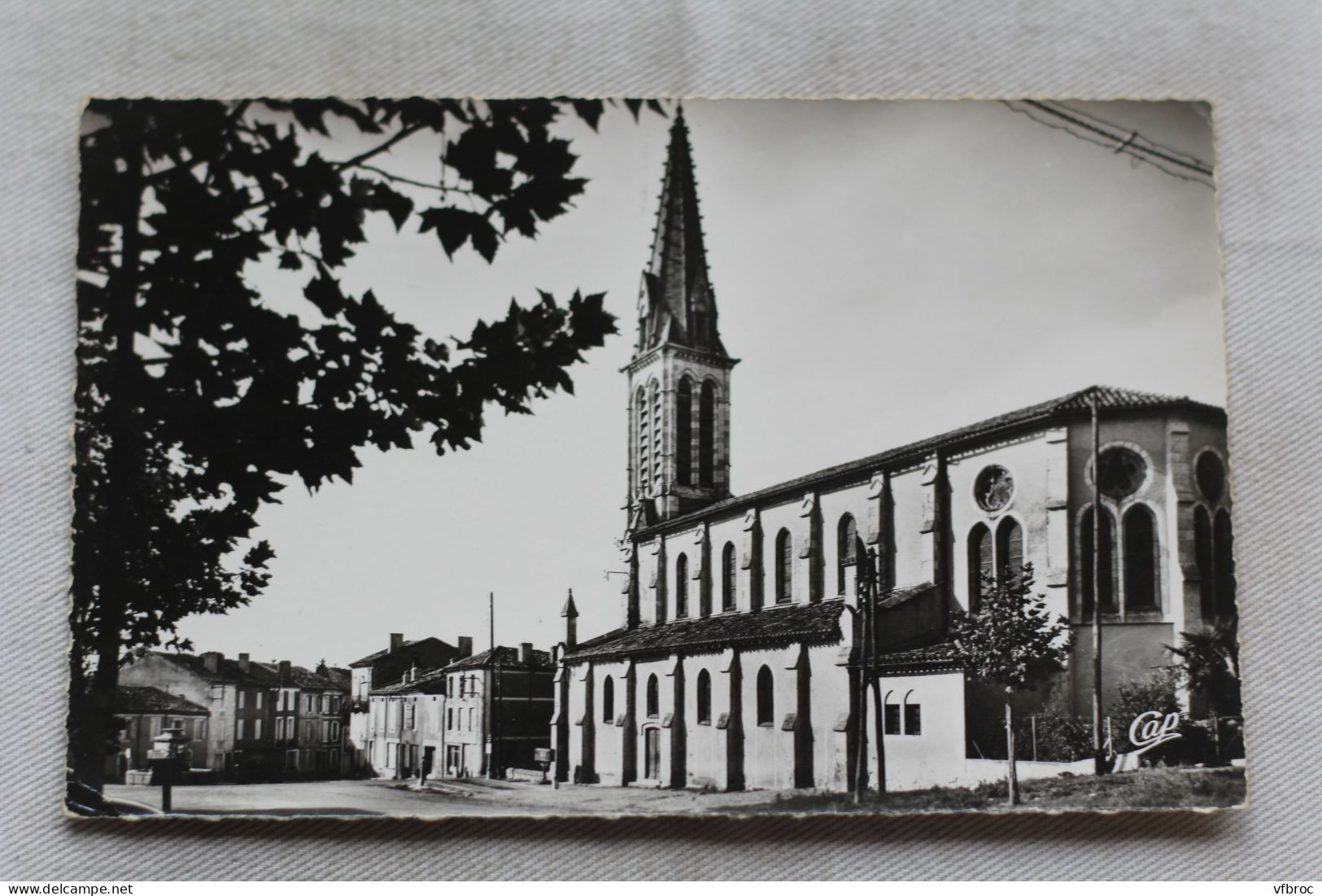 Cpsm, Condom, l'église saint Michel, Gers 32