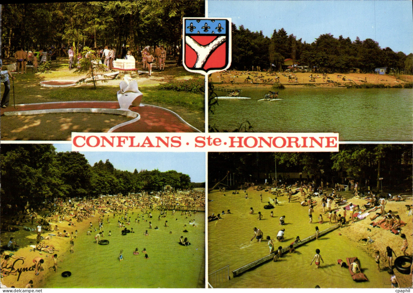 CPSM Conflans Ste Honorine Francois le Pericaut Avenue du Generale de Gaulfe