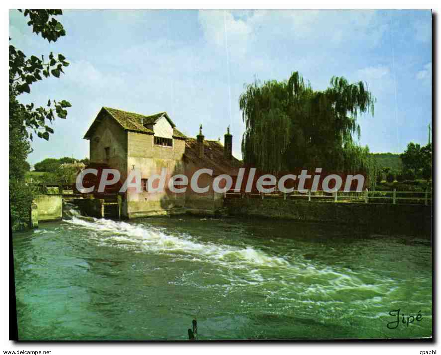 CPSM Connerre Sarthe Le Moulin de la Croix