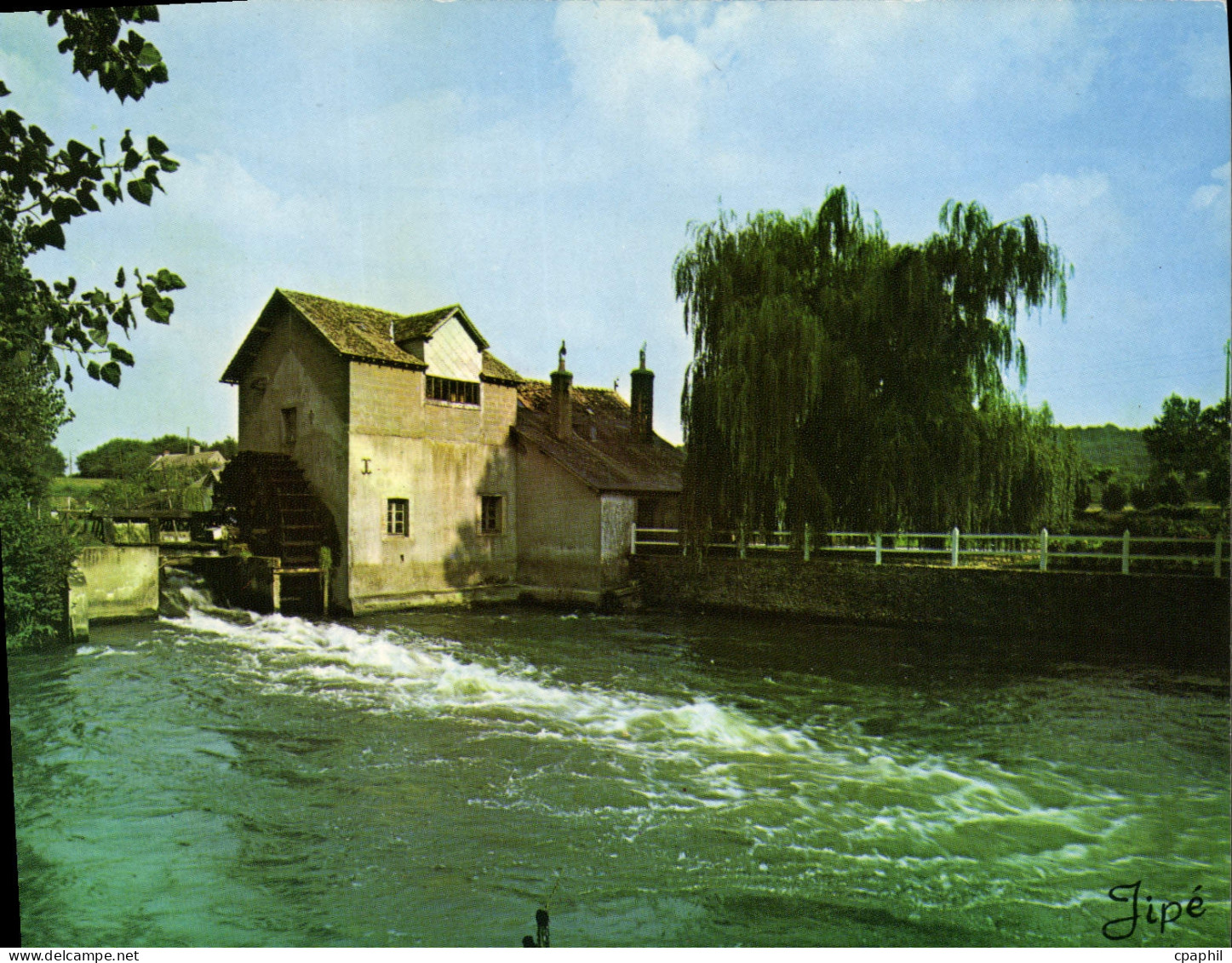 CPSM Connerre Sarthe Le Moulin de la Croix