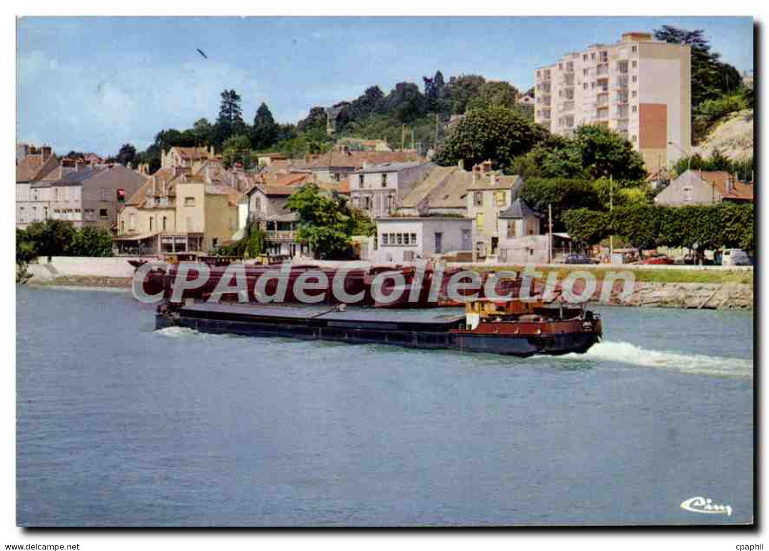 CPSM Corbeil Essonnes La Seine Vers Les Cedres