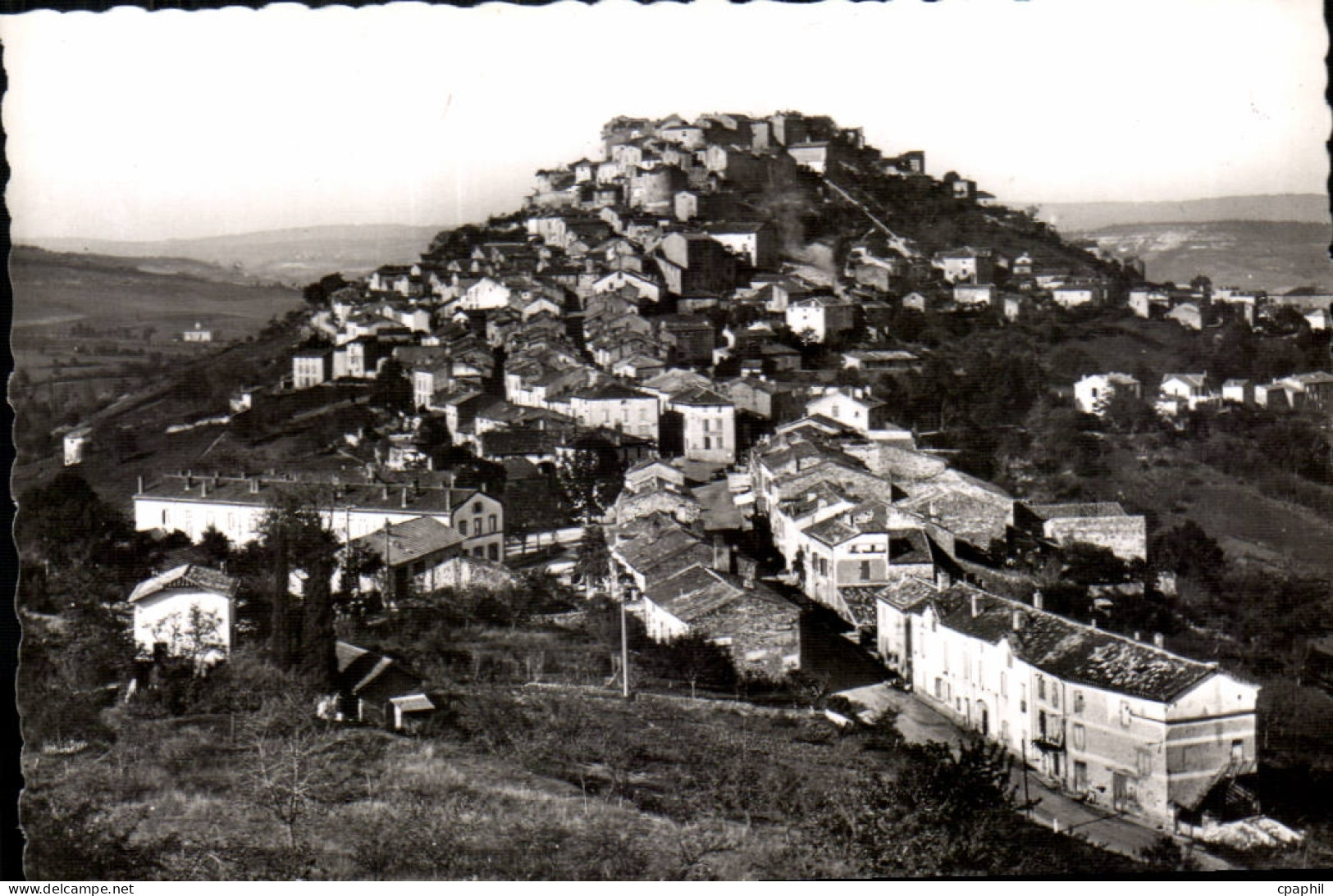 CPSM Cordes Vue generale