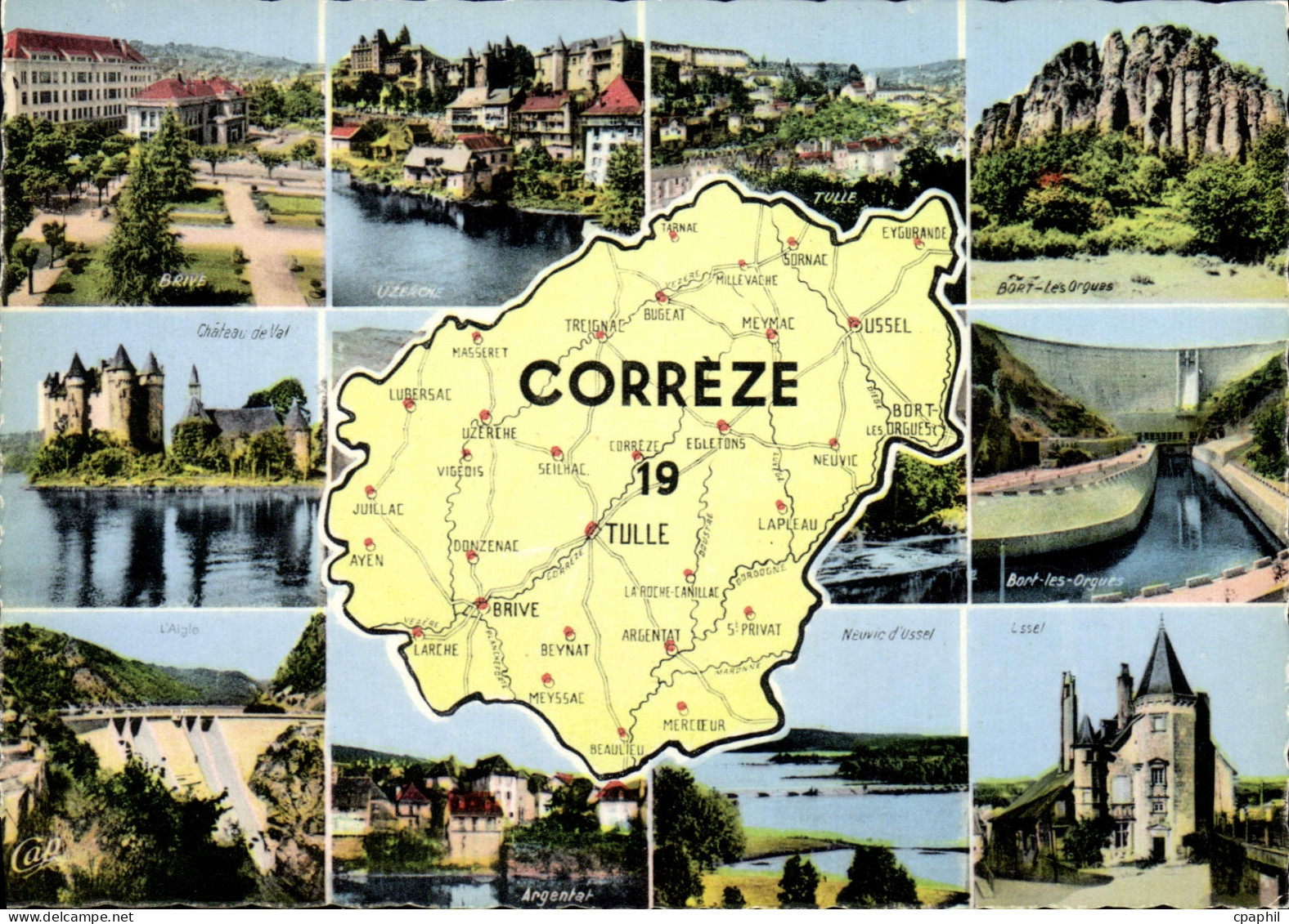CPSM Correze Tulle