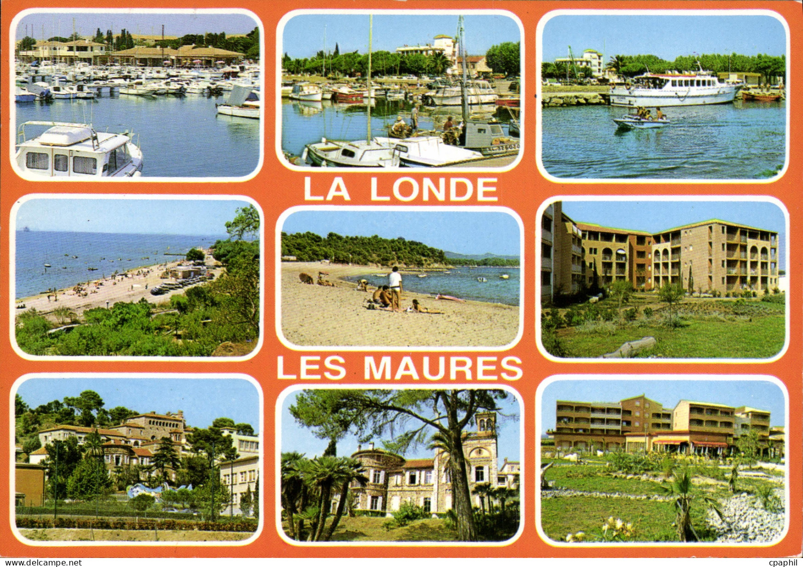 CPSM Cote Varoise Souvenir de la Londe les Maures