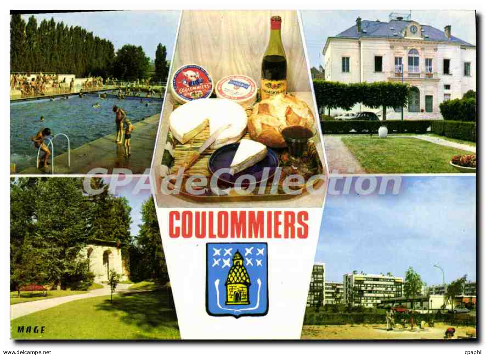 CPSM Coulommiers (S et M) La Piscine