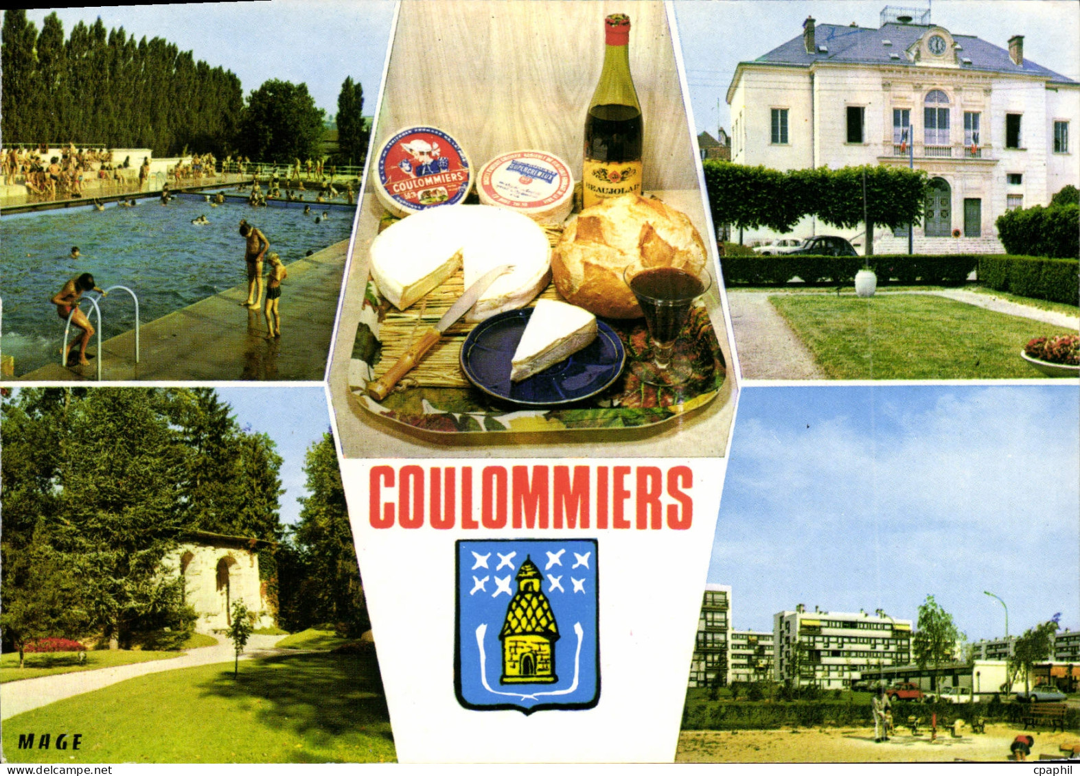 CPSM Coulommiers (S et M) La Piscine