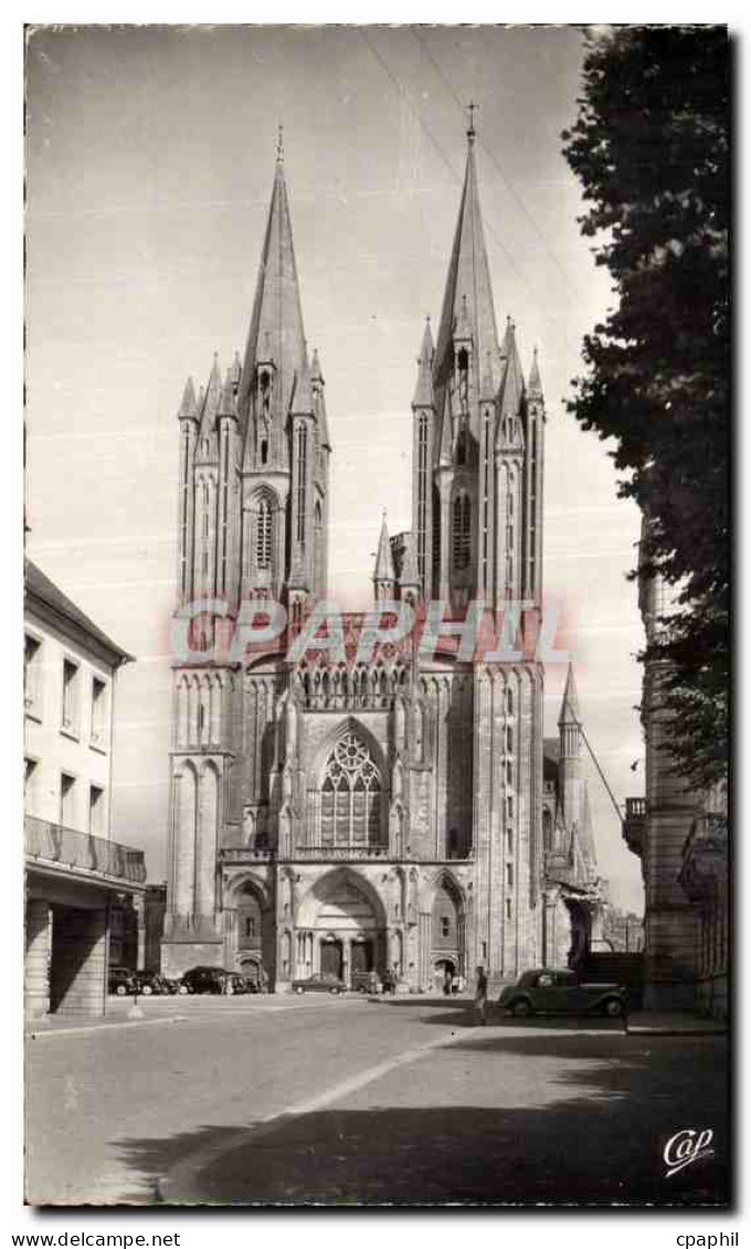 CPSM Coutances La cathedrale