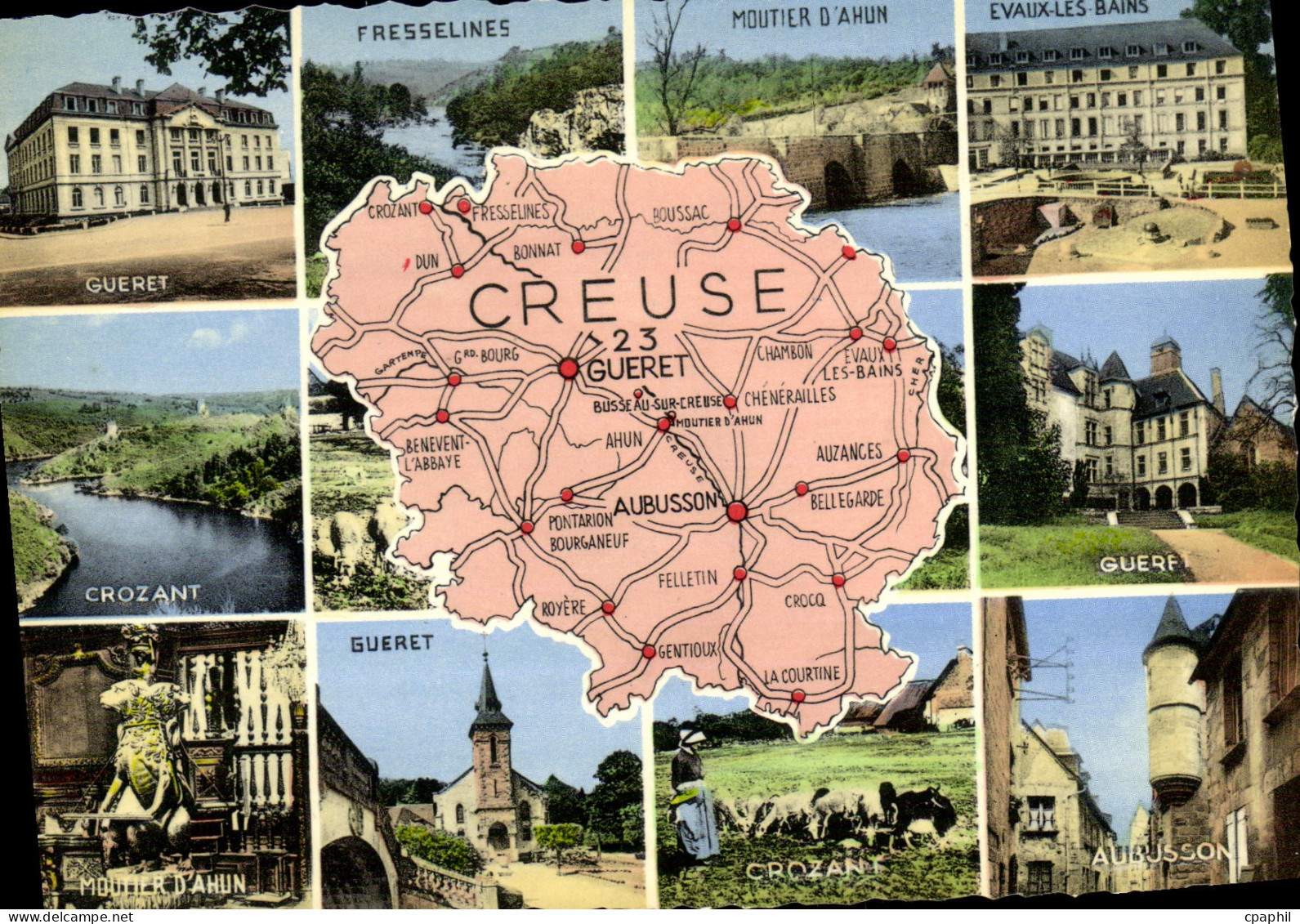 CPSM Creuse Gueret