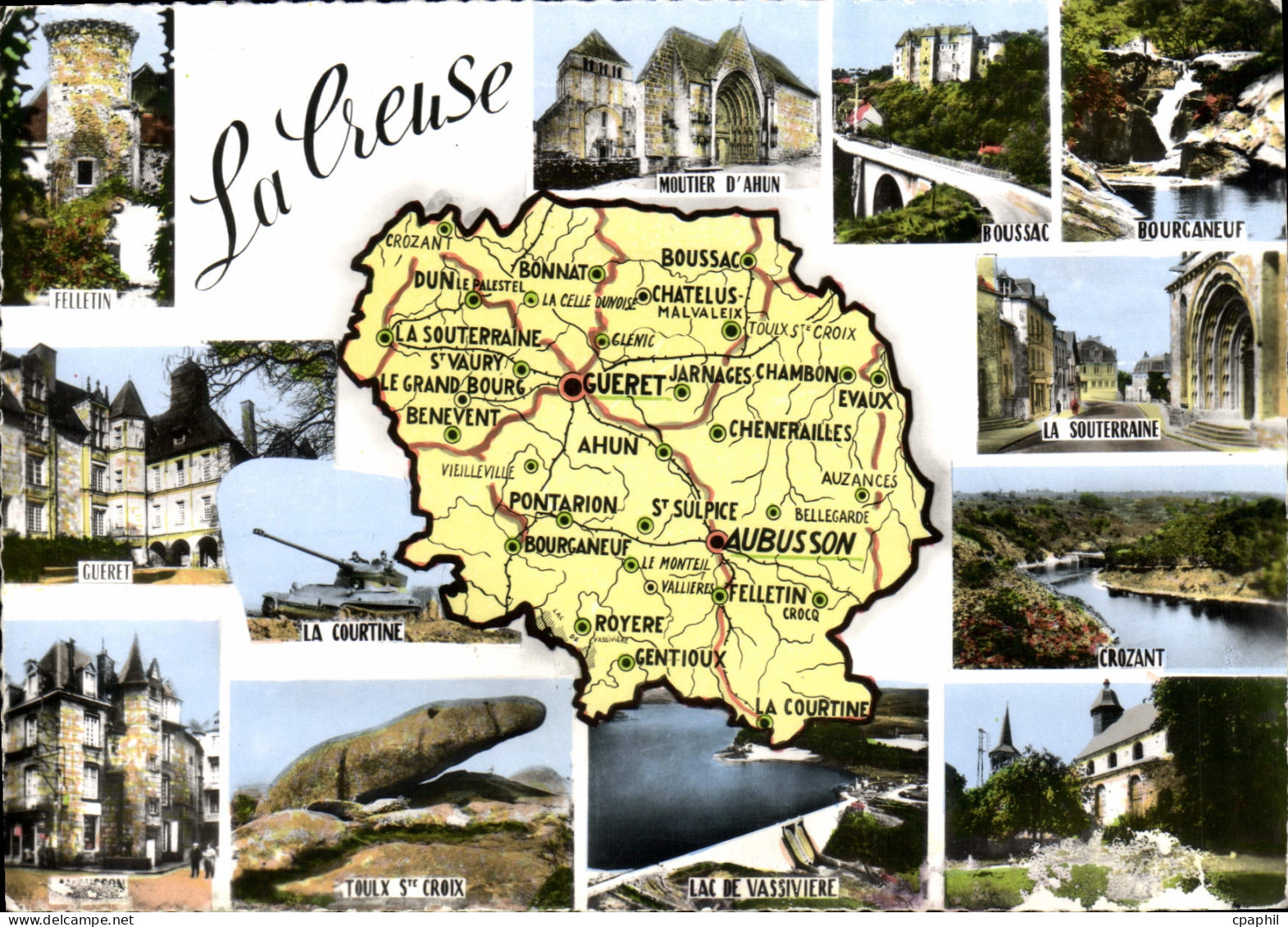 CPSM Creuse Hectares Gueret