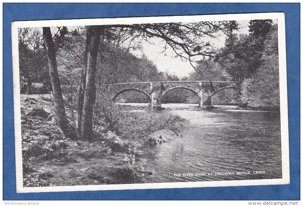 CPSM - CRIEFF - The River Earn at Strowan Bridge