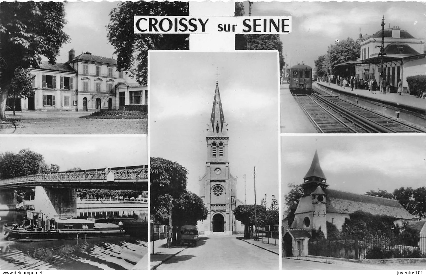 CPSM Croissy sur Seine-Multivues      L2395