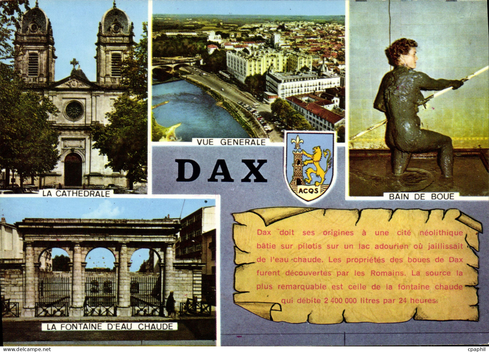 CPSM Dax Landes