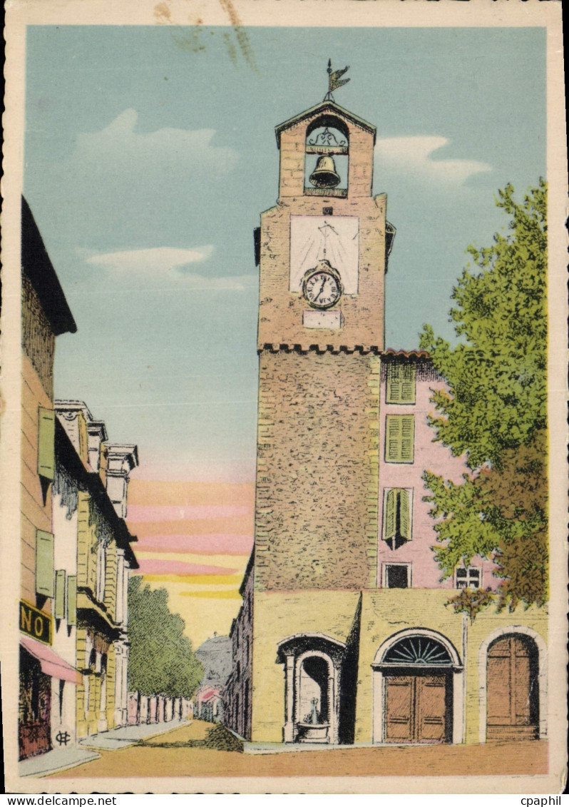 CPSM Dieulefit La Vieille Horloge