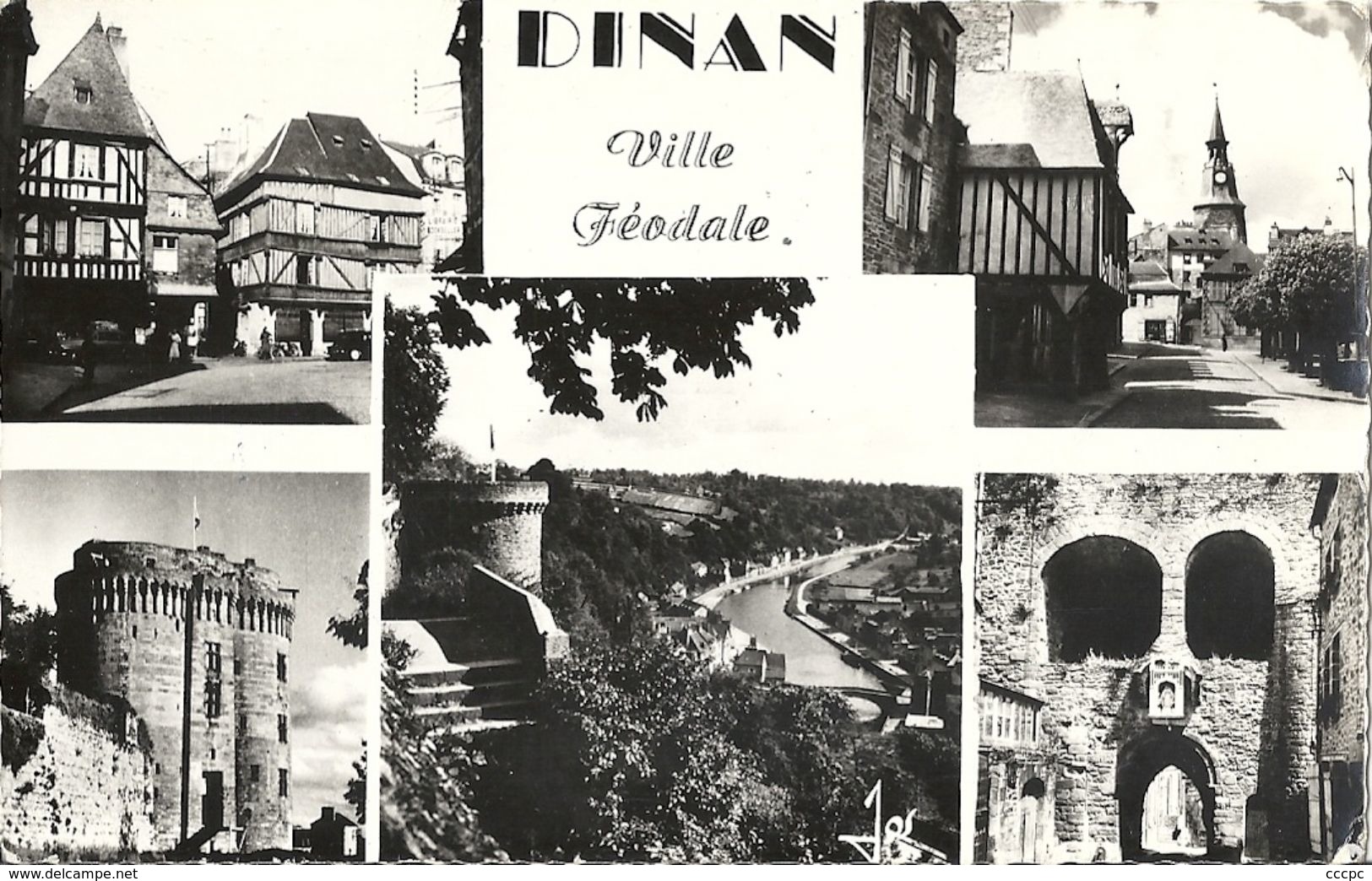 CPSM Dinan vues multiples