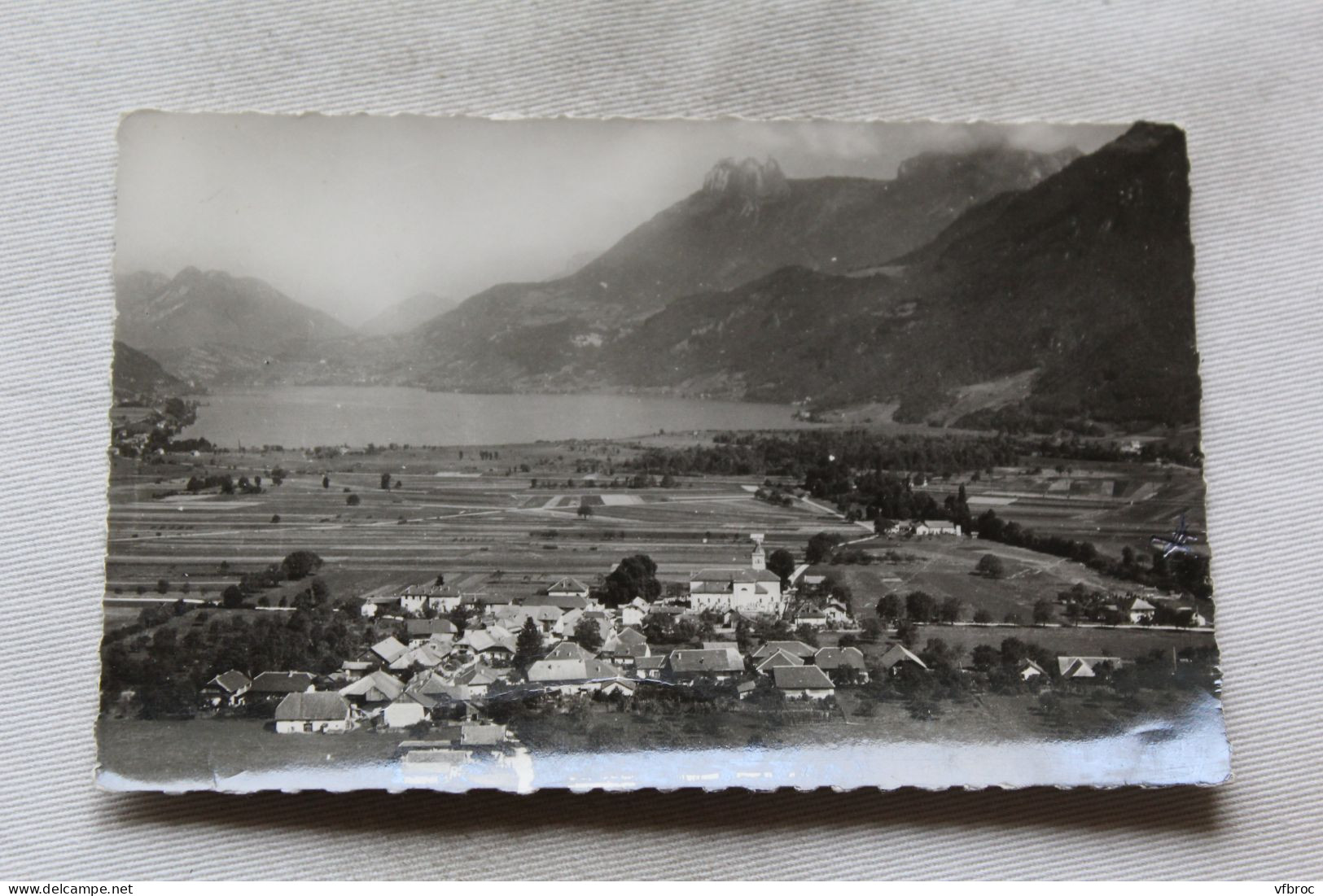 Cpsm, Doussard et le lac d'Annecy, Haute Savoie 74