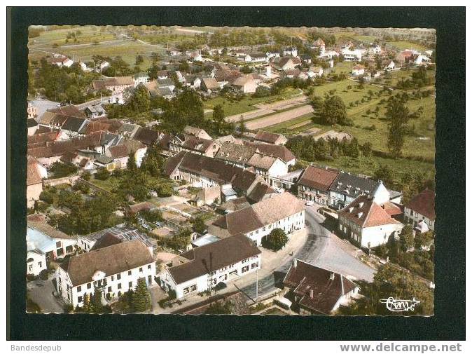 CPSM -  DRULINGEN - vue aérienne (COMBIER CIM 383 63 A)