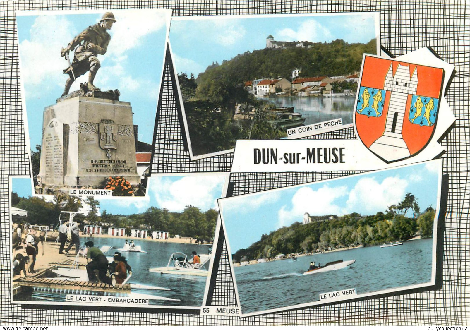 CPSM Dun-sur-Meuse 55/57