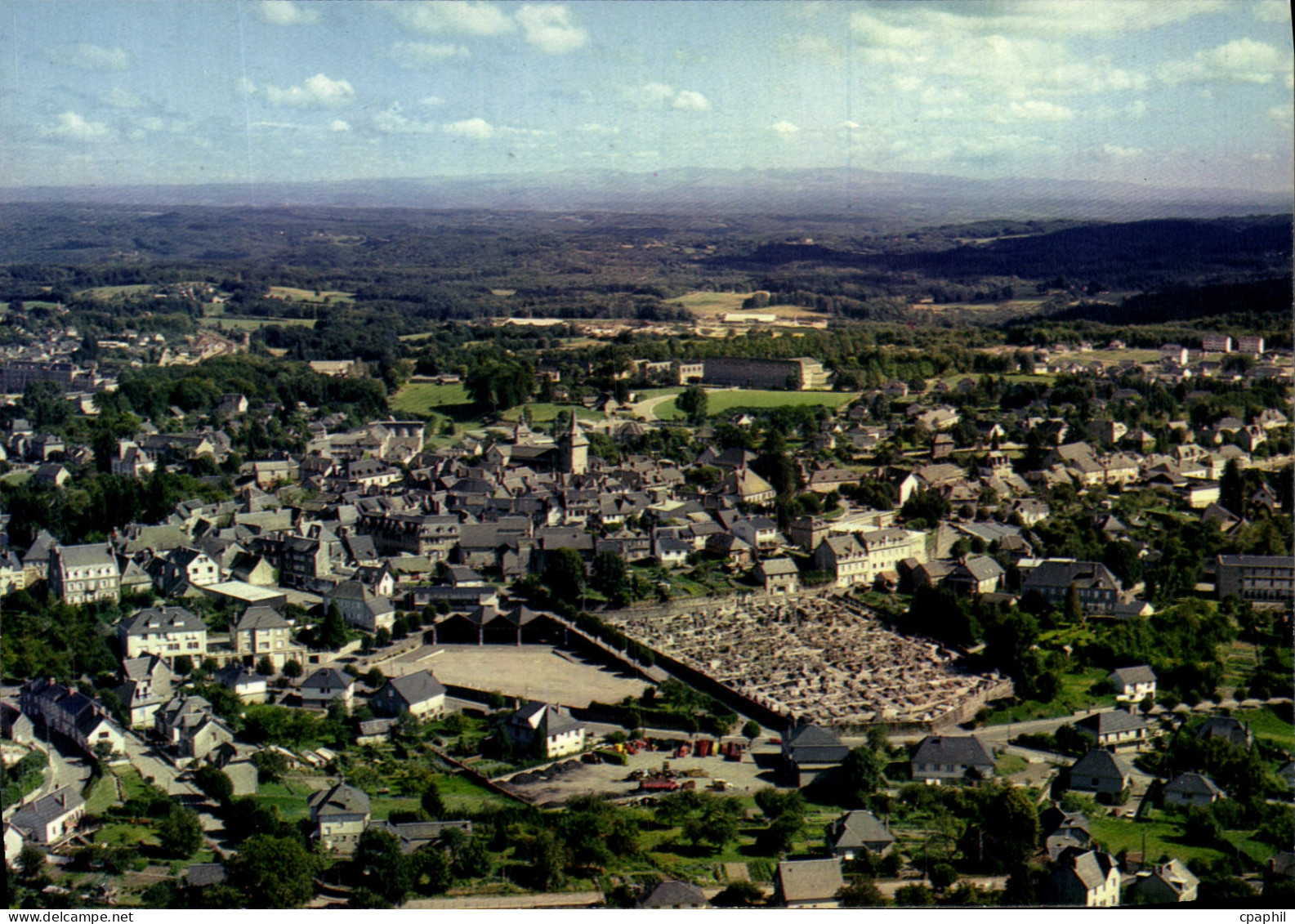 CPSM Egletons Vue Panoramique Sur La Ville