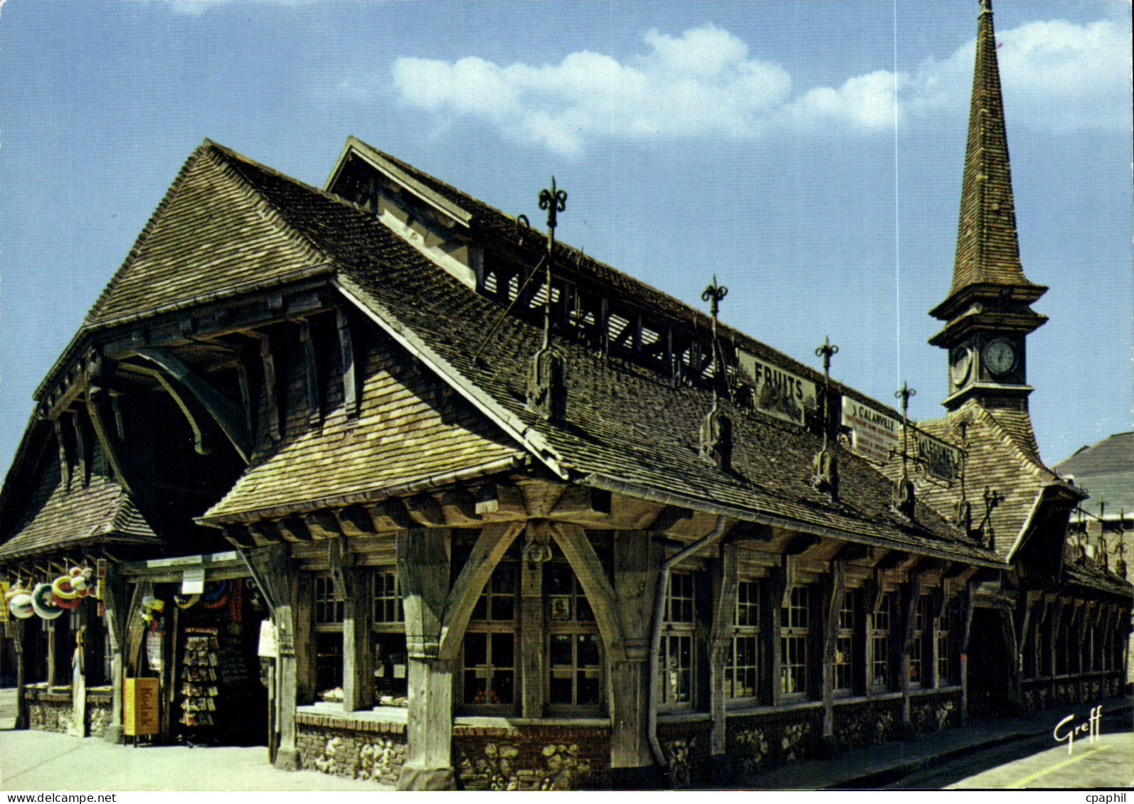 CPSM En Normandie Etretat Le Marche