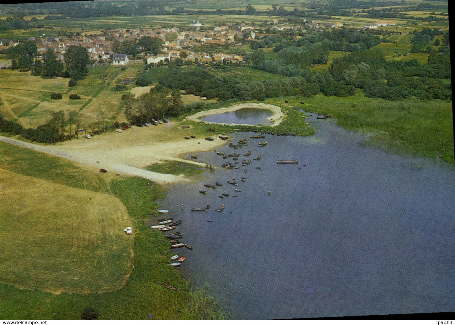 CPSM Environs de Saint Philbert de grand Lieu Passay Loire Atlantique lac de Grand Lieu