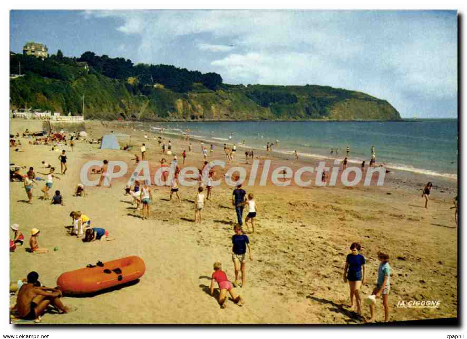 CPSM ETABLES-sur-MER plage des Gobelins