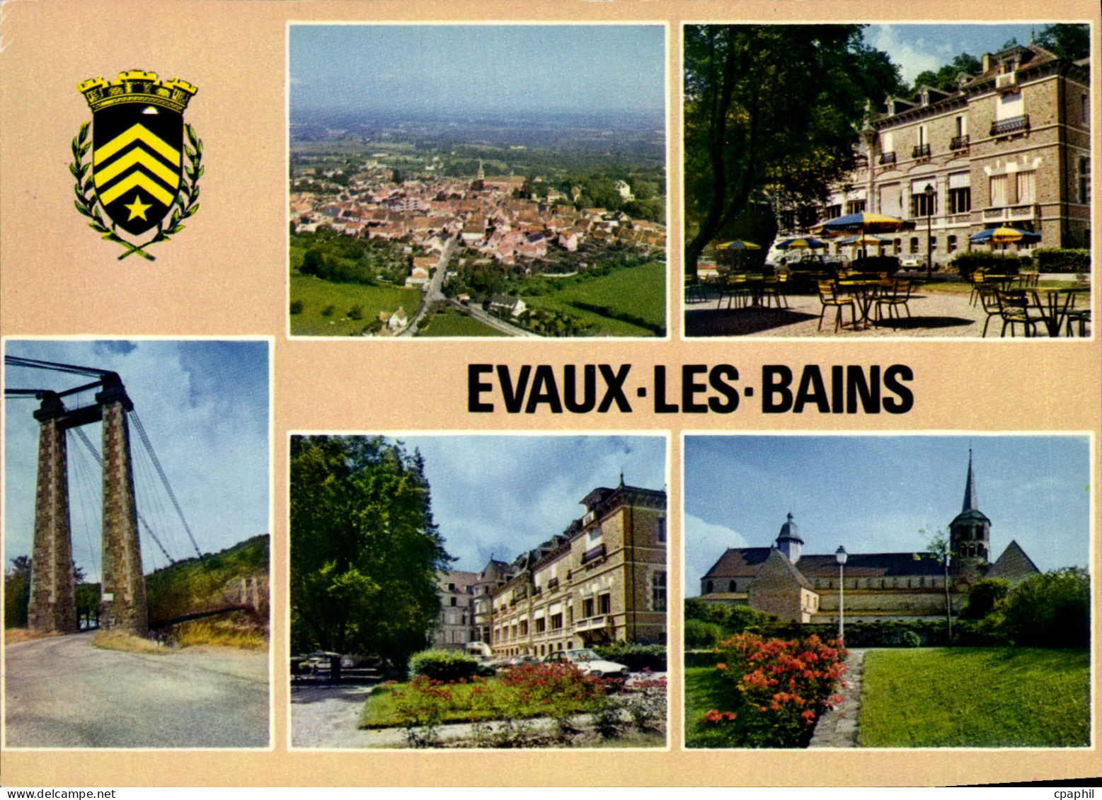 CPSM EVAUX-les-BAINS