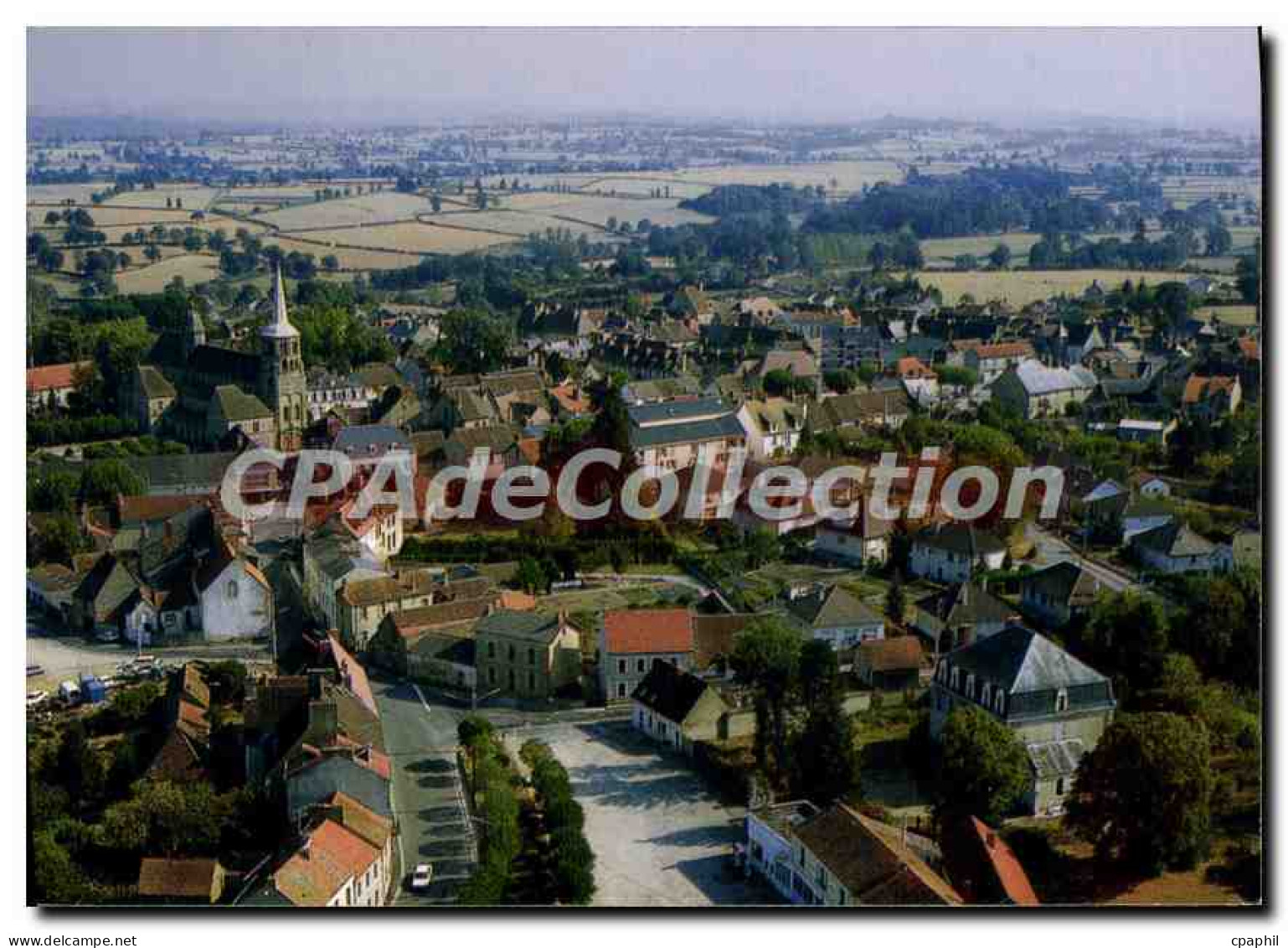 CPSM EVAUX-les-BAINS vue panoramique
