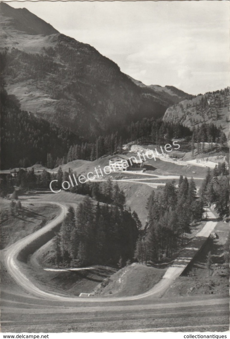 CPSM  Ferienhaus der Gemeinde Marmorera GR - 1630 m - Photo véritable -