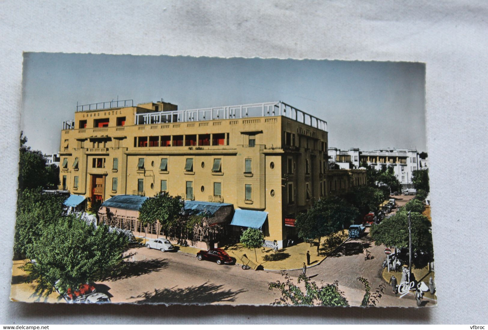 Cpsm, Fez, Fes, le grand hôtel, Maroc